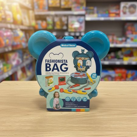 شنطة دبدوب اداوت طبيب الاطفال